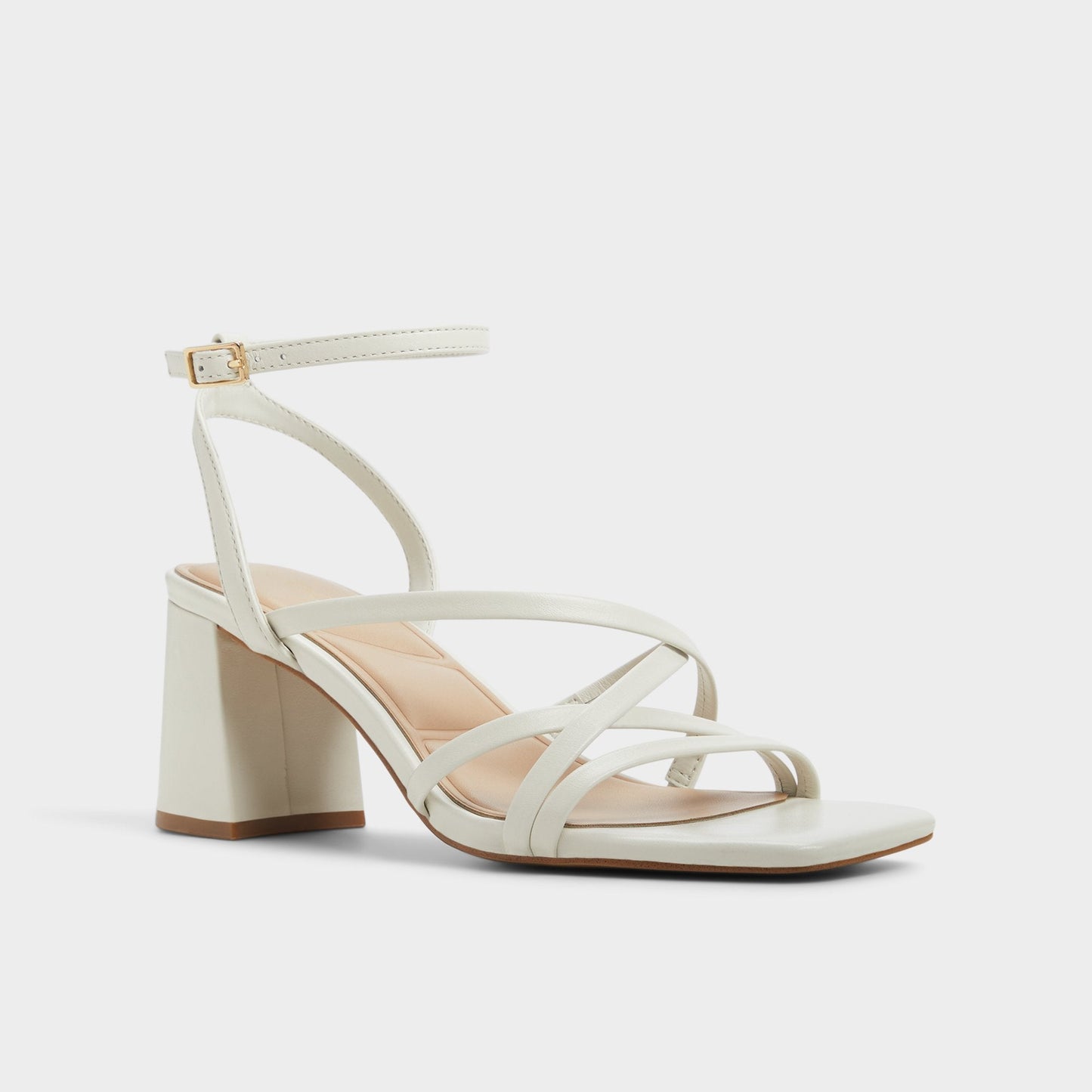 Esther Other White Women's Block heels - Strappy heeled sandal, Block heel Aldo Other white