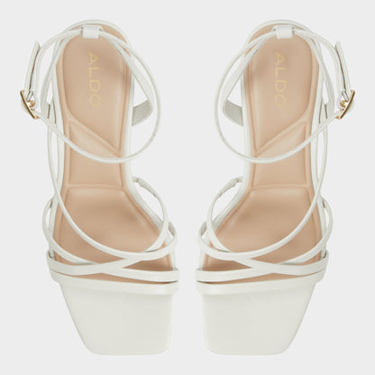Esther Other White Women's Block heels - Strappy heeled sandal, Block heel Aldo Other white