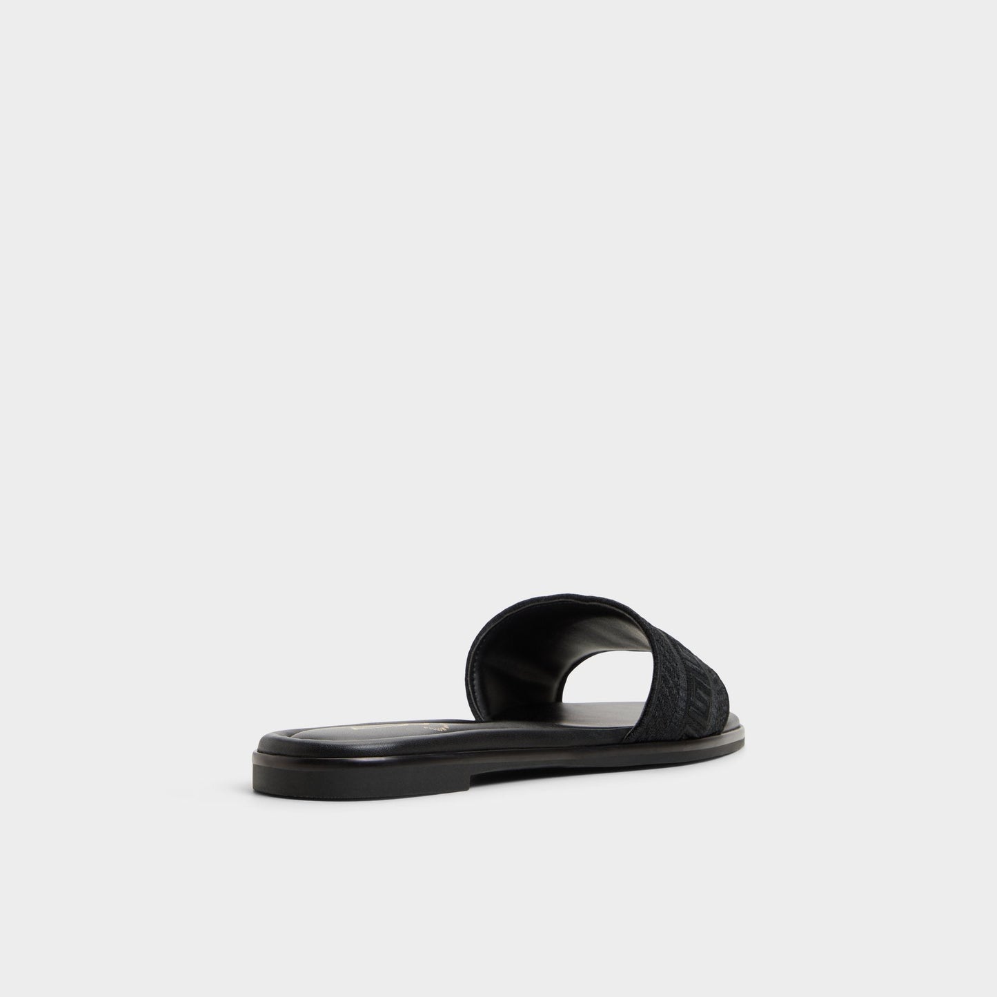 Oceania Black Women's Flats - Slide sandal Aldo Black