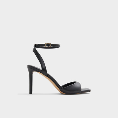 Sake Black Women's Strappy sandals - Strappy heeled sandal Aldo Black