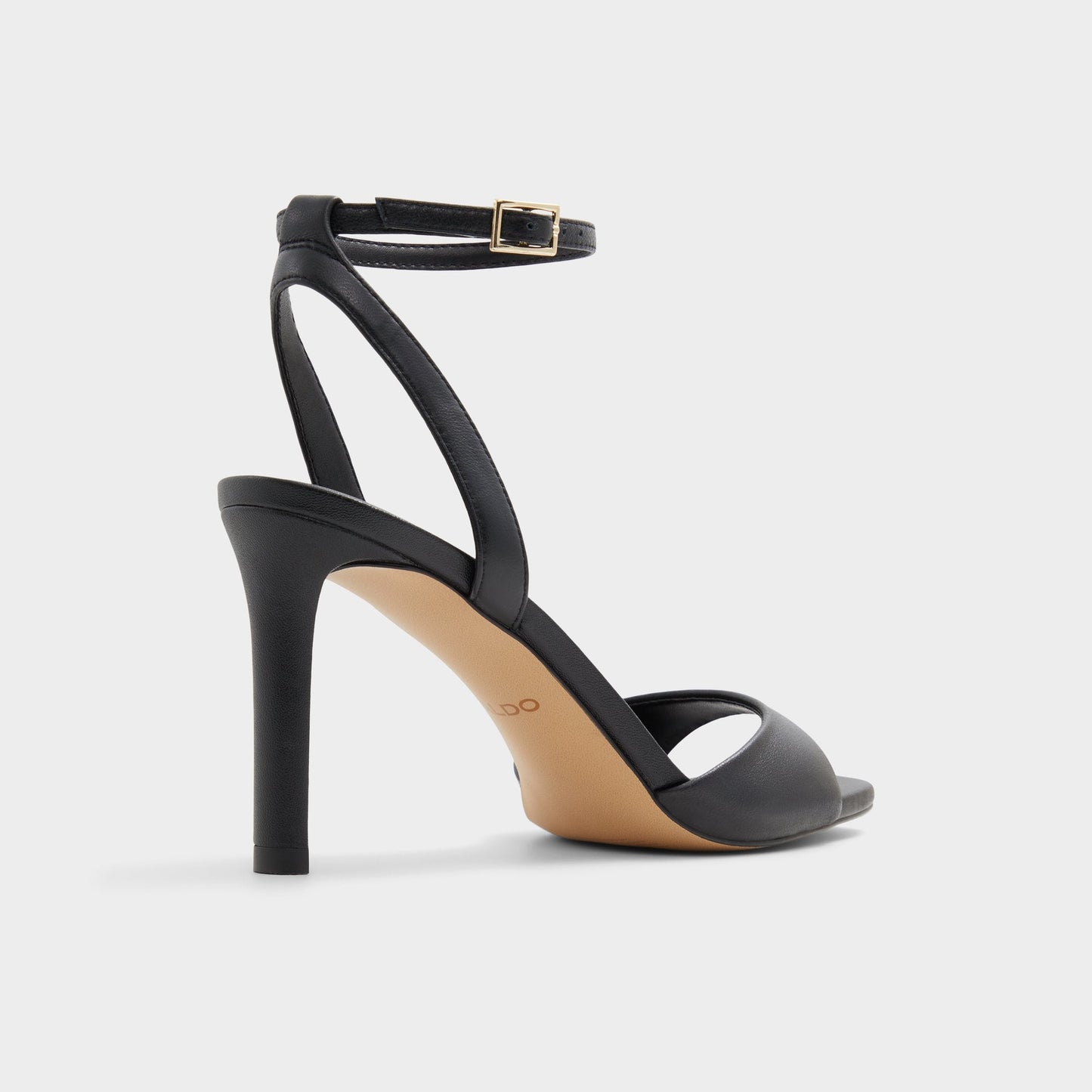 Sake Black Women's Strappy sandals - Strappy heeled sandal Aldo Black