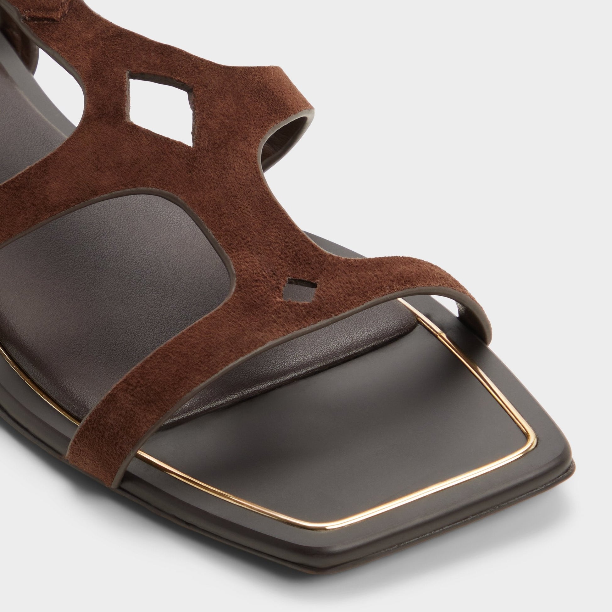 Marisea in Dark Brown - Gladiator sandal Aldo Dark brown