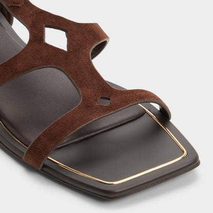 Marisea in Dark Brown - Gladiator sandal Aldo Dark brown