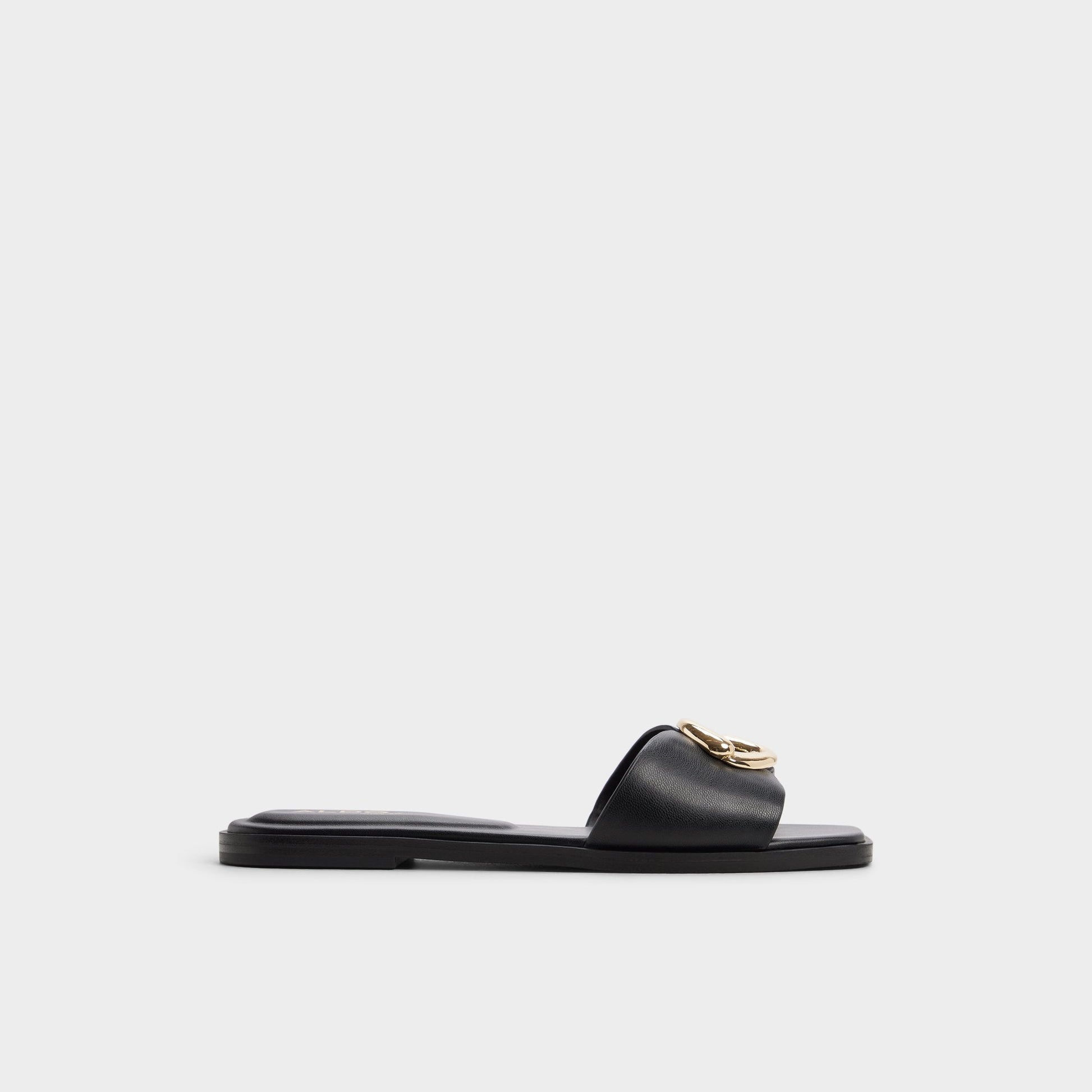 Biggin in Black - Slide sandal Aldo Black