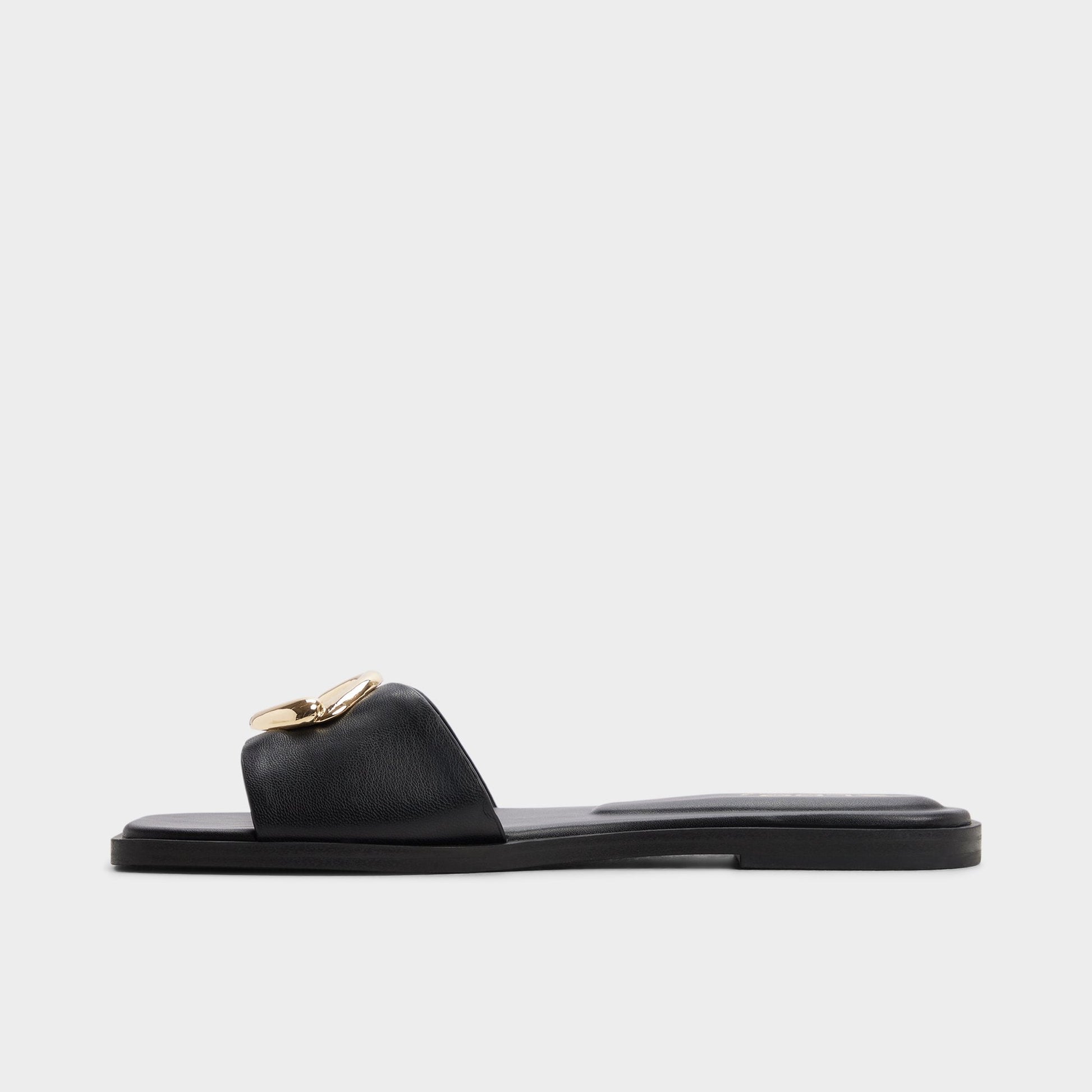 Biggin in Black - Slide sandal Aldo Black
