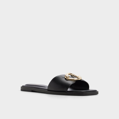 Biggin in Black - Slide sandal Aldo Black