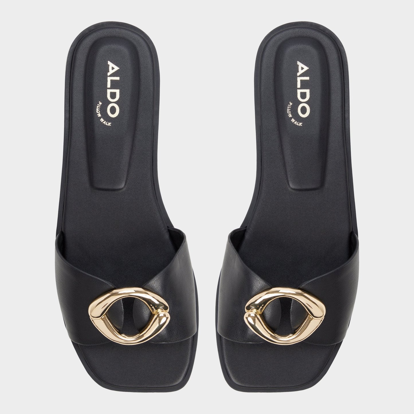 Biggin in Black - Slide sandal Aldo Black