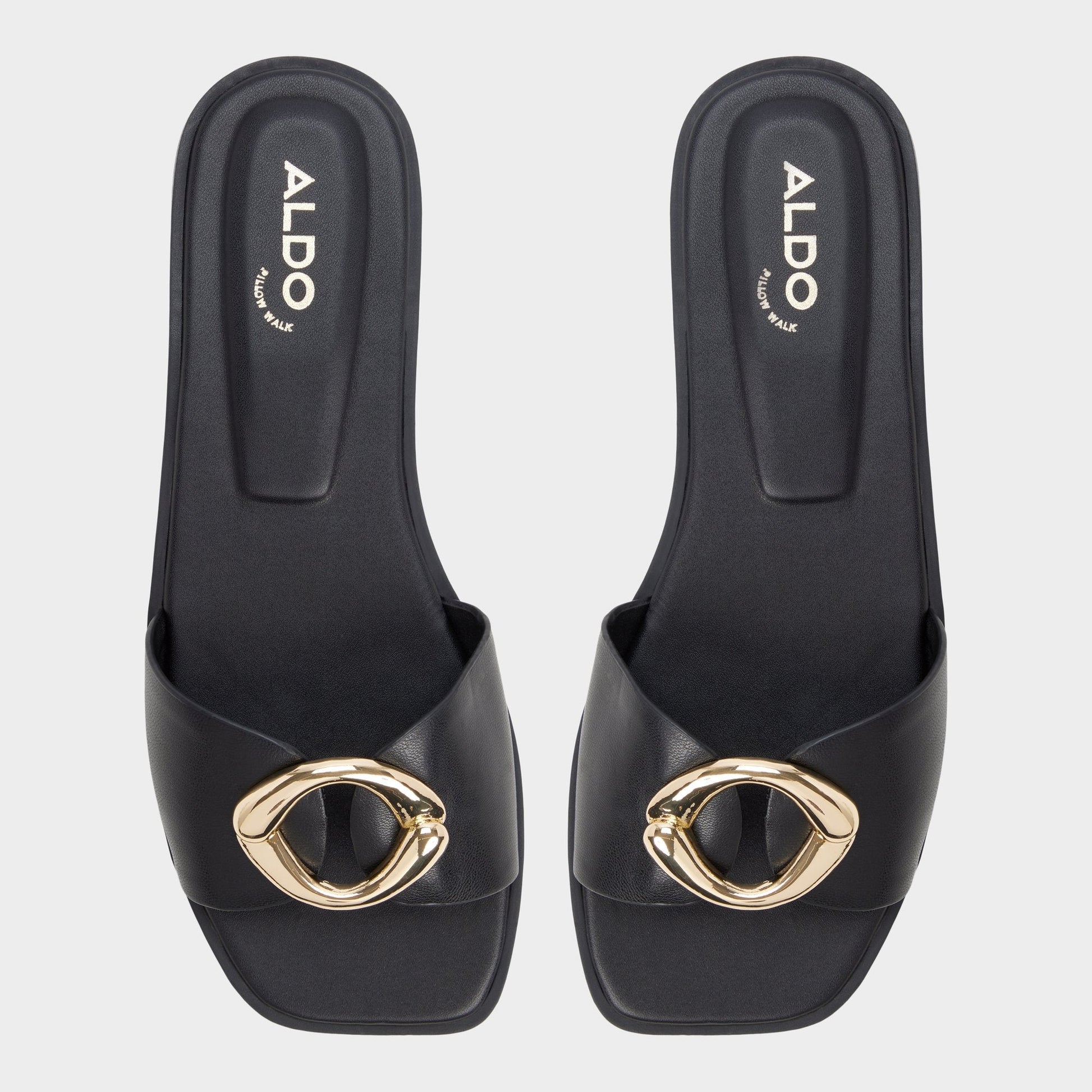 Biggin in Black - Slide sandal Aldo Black
