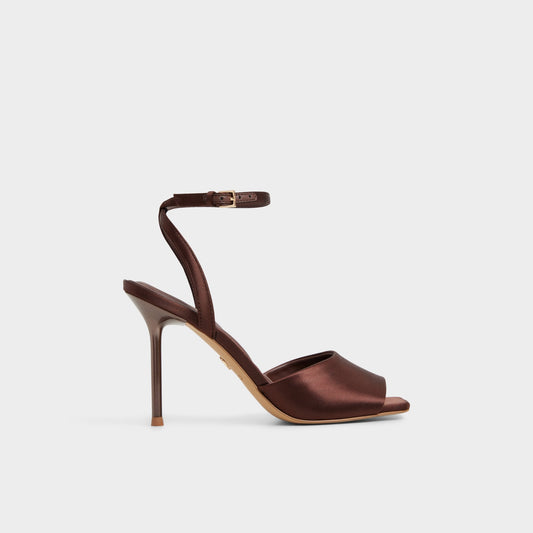 Kaiasien in Dark Brown 14151897 - Strappy heeled sandal, Stiletto heel Aldo Dark brown