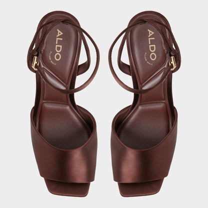 Kaiasien in Dark Brown 14151897 - Strappy heeled sandal, Stiletto heel Aldo Dark brown