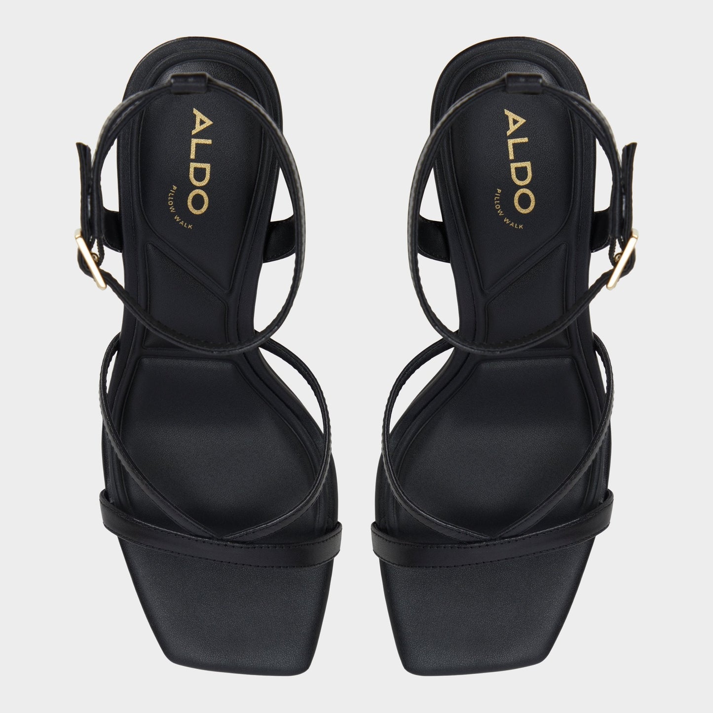 Stellare Other Black Women's Block heels - Strappy heeled sandal, Block heel Aldo Other black