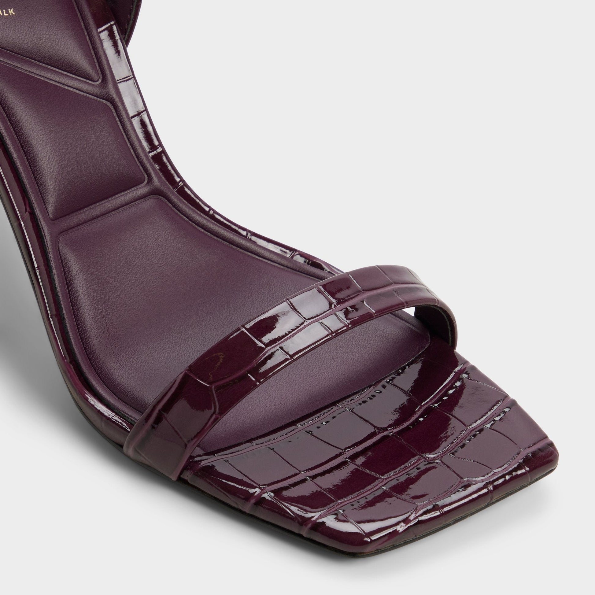 Azzira in Bordo - Strappy heeled sandal, Block heel Aldo Bordo