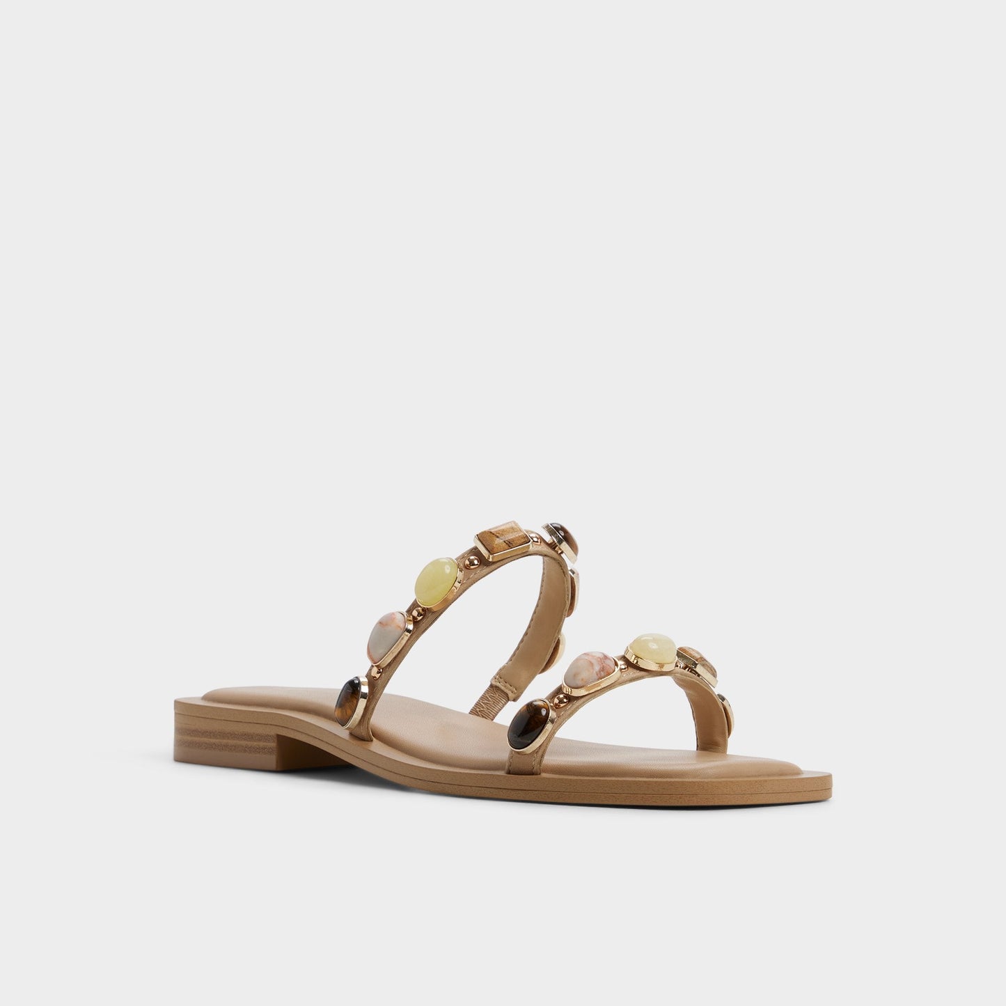 Sapphira in Medium Beige 14213541 - Slide sandal Aldo Medium beige