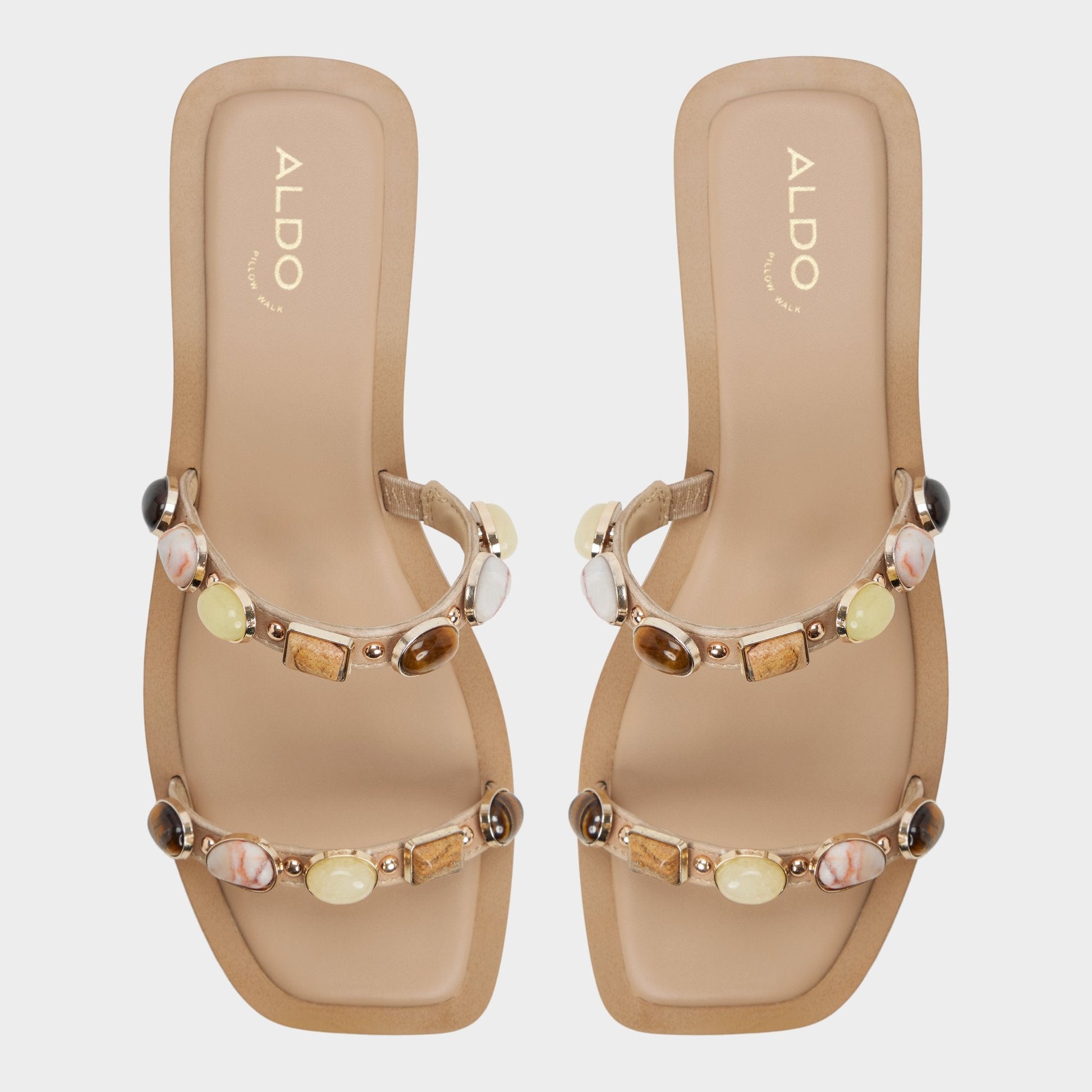 Sapphira in Medium Beige 14213541 - Slide sandal Aldo Medium beige