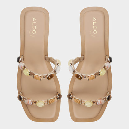 Sapphira in Medium Beige 14213541 - Slide sandal Aldo Medium beige