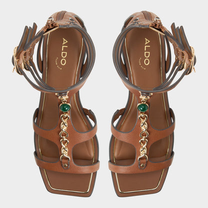 Marisea in Medium Brown - Gladiator sandal Aldo Medium brown