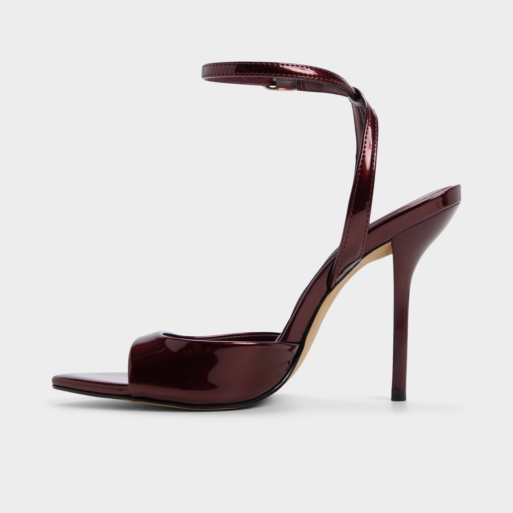 Forevermore in Medium Red - Strappy heeled sandal, Stiletto heel Aldo Medium red