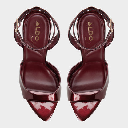 Forevermore in Medium Red - Strappy heeled sandal, Stiletto heel Aldo Medium red