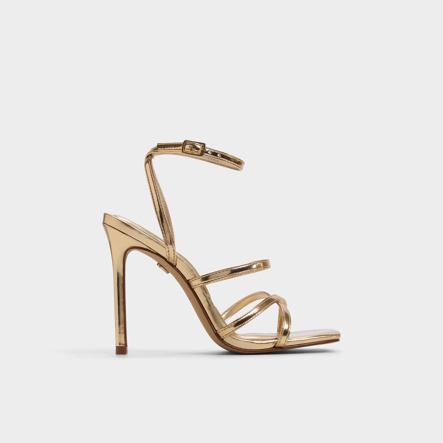 Galoi Gold Women's Iridescent metallics - Strappy heeled sandal Aldo Gold