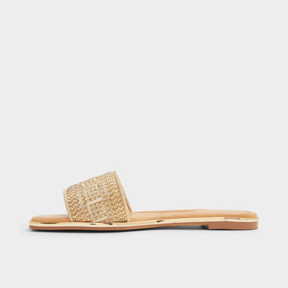 Oceania in Gold 13747178 - Slide sandal Aldo Gold