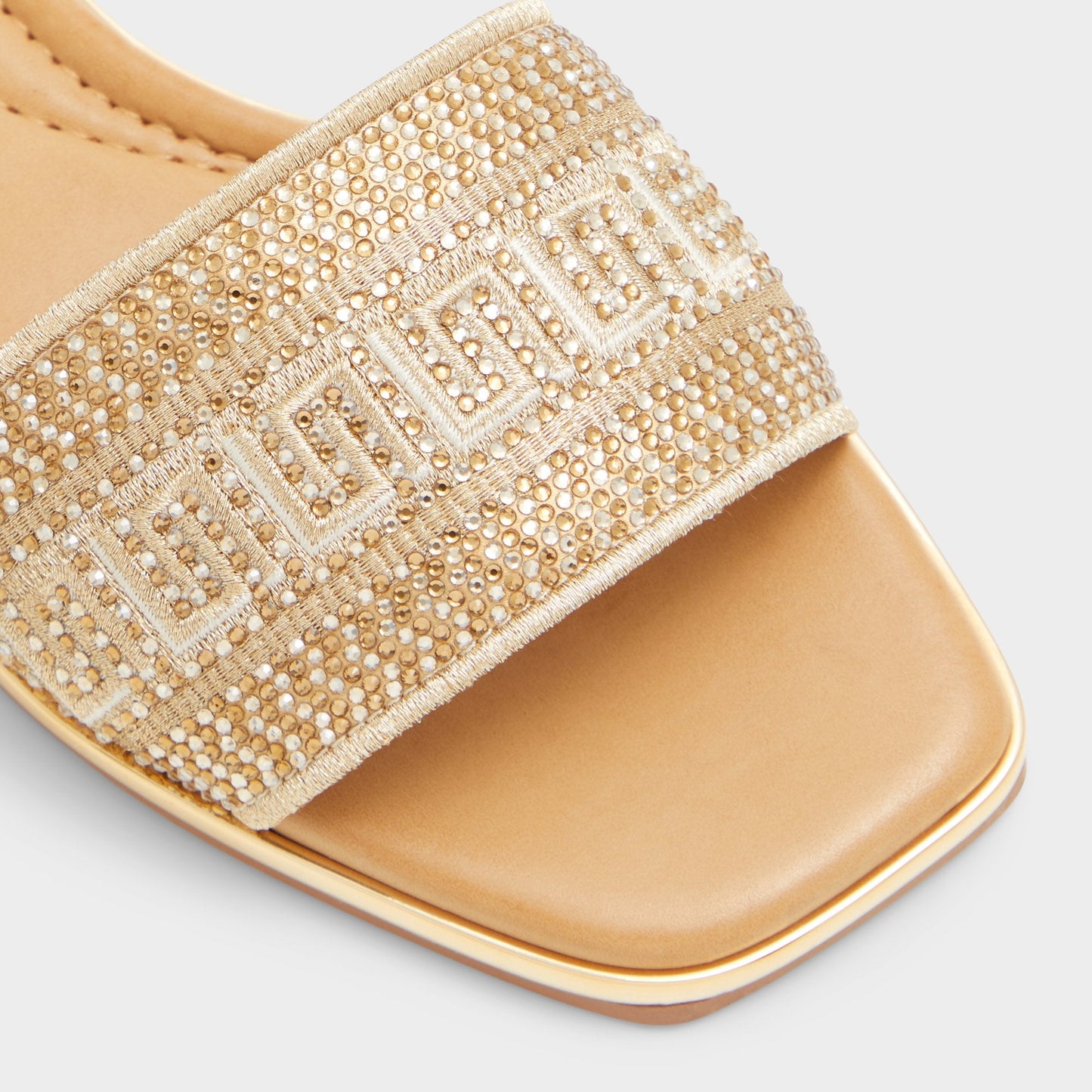 Oceania in Gold 13747178 - Slide sandal Aldo Gold