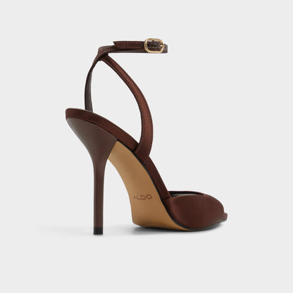 Forevermore in Dark Brown 14154135 - Strappy heeled sandal, Stiletto heel Aldo Dark brown