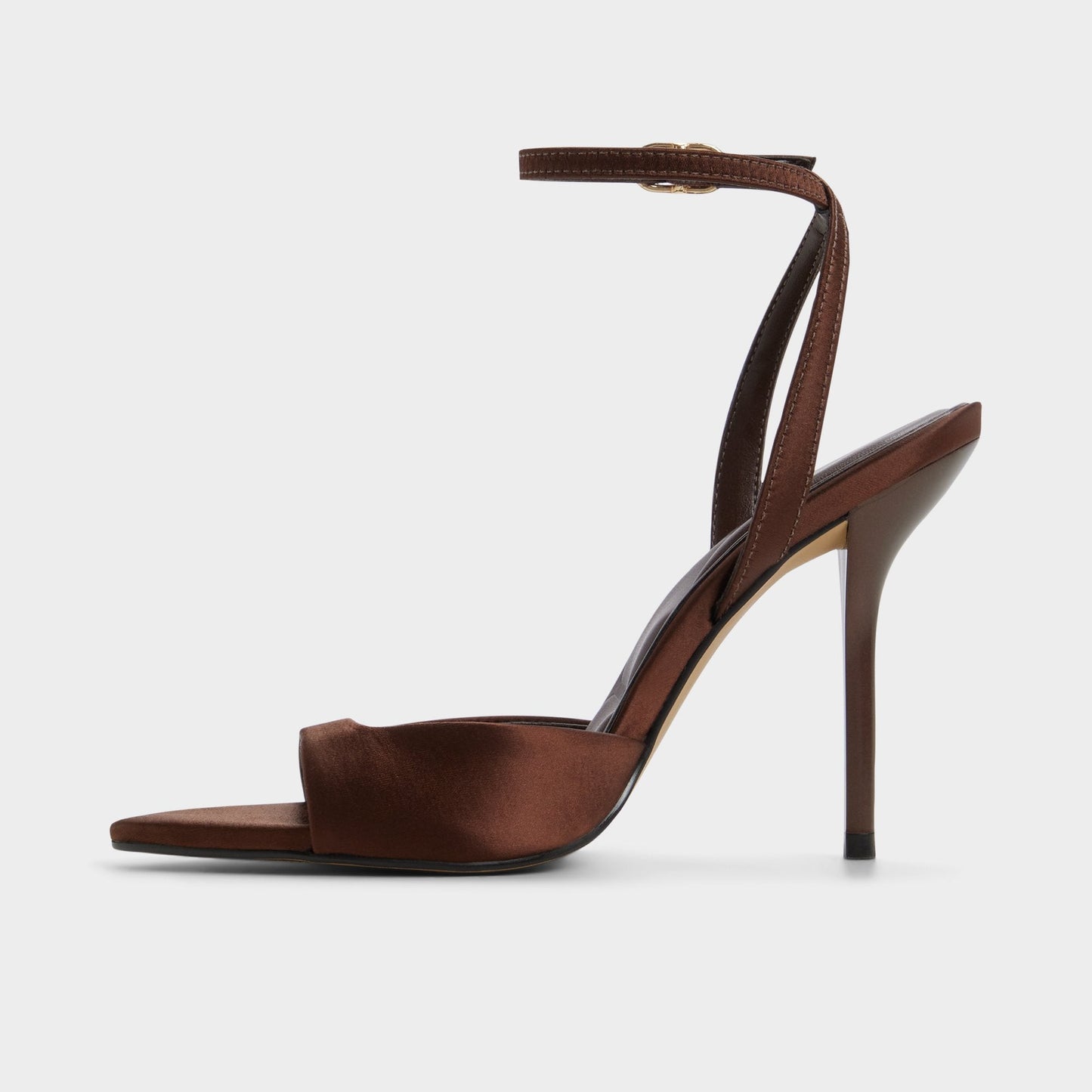 Forevermore in Dark Brown 14154135 - Strappy heeled sandal, Stiletto heel Aldo Dark brown