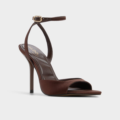 Forevermore in Dark Brown 14154135 - Strappy heeled sandal, Stiletto heel Aldo Dark brown