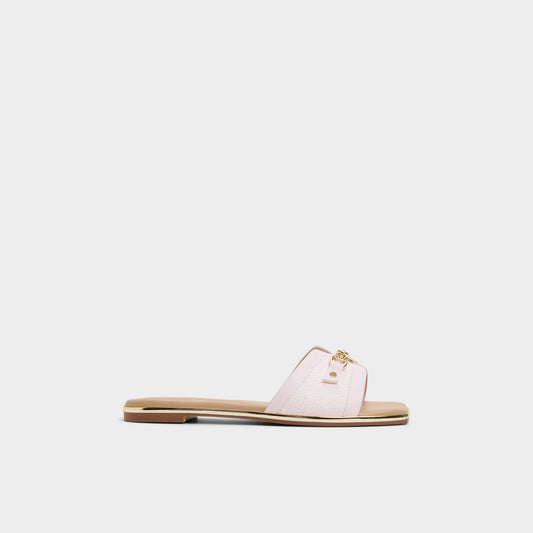 Alamassi Light Pink Women's Flats - Slide sandal Aldo Light Pink