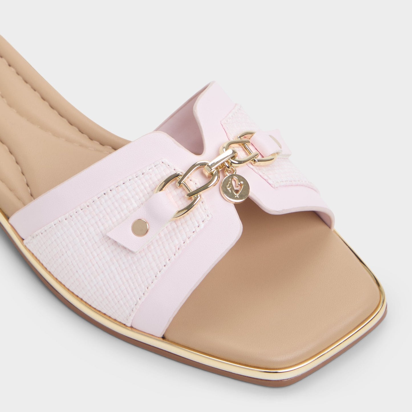 Alamassi Light Pink Women's Flats - Slide sandal Aldo Light Pink