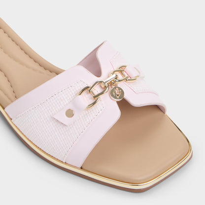 Alamassi Light Pink Women's Flats - Slide sandal Aldo Light Pink