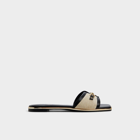 Alamassi Natural Women's Flats - Slide sandal Aldo Natural