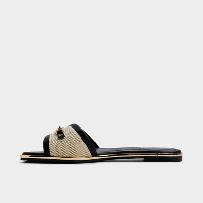 Alamassi Natural Women's Flats - Slide sandal Aldo Natural