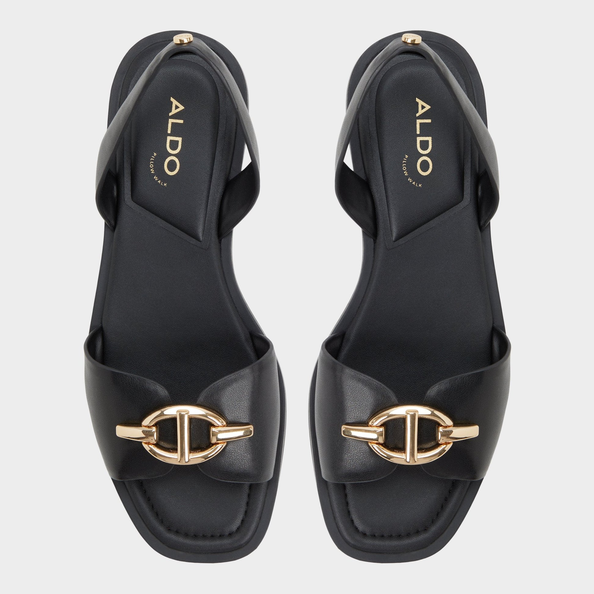 Goassi Black Women's Flats - Flat sandal Aldo Black