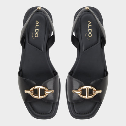 Goassi Black Women's Flats - Flat sandal Aldo Black