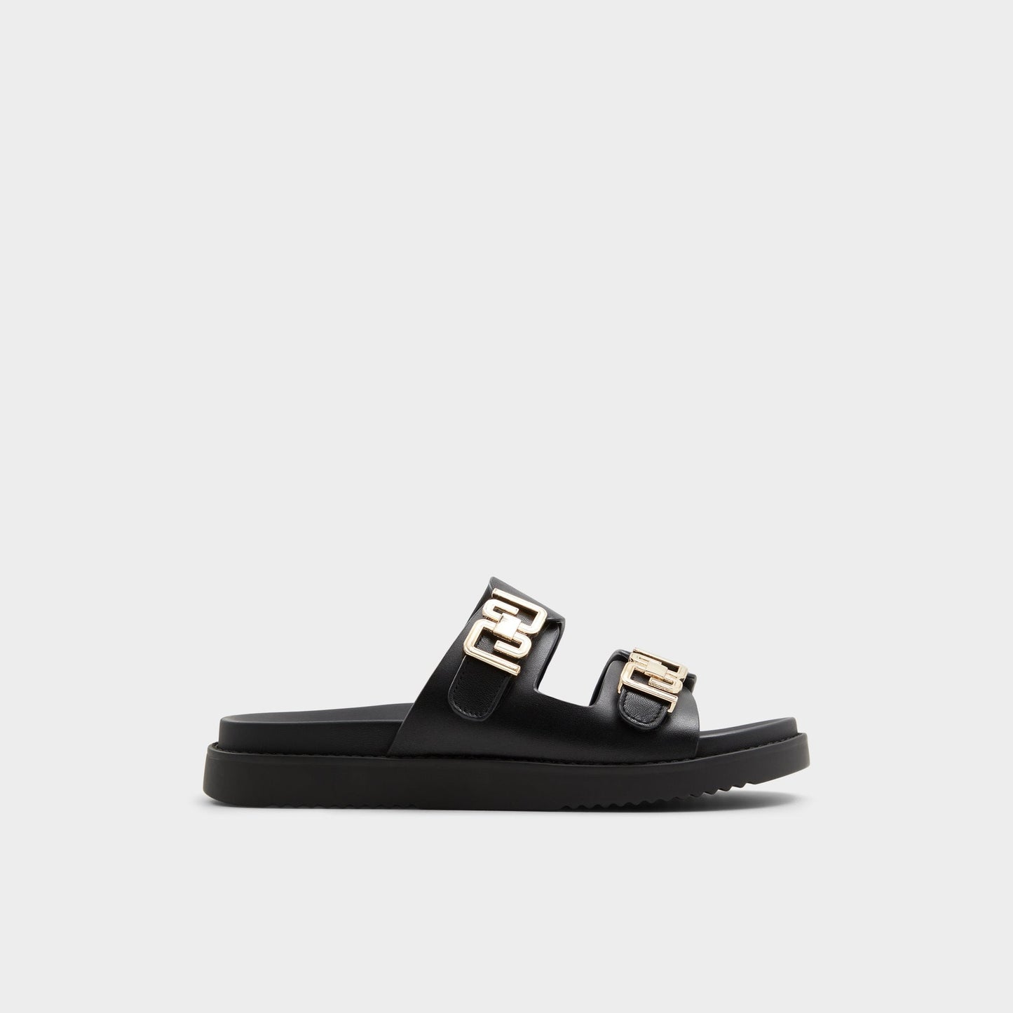 Alessie Black Women's Footbed sandals - Footbed sandal, Footbed sandal Aldo Black