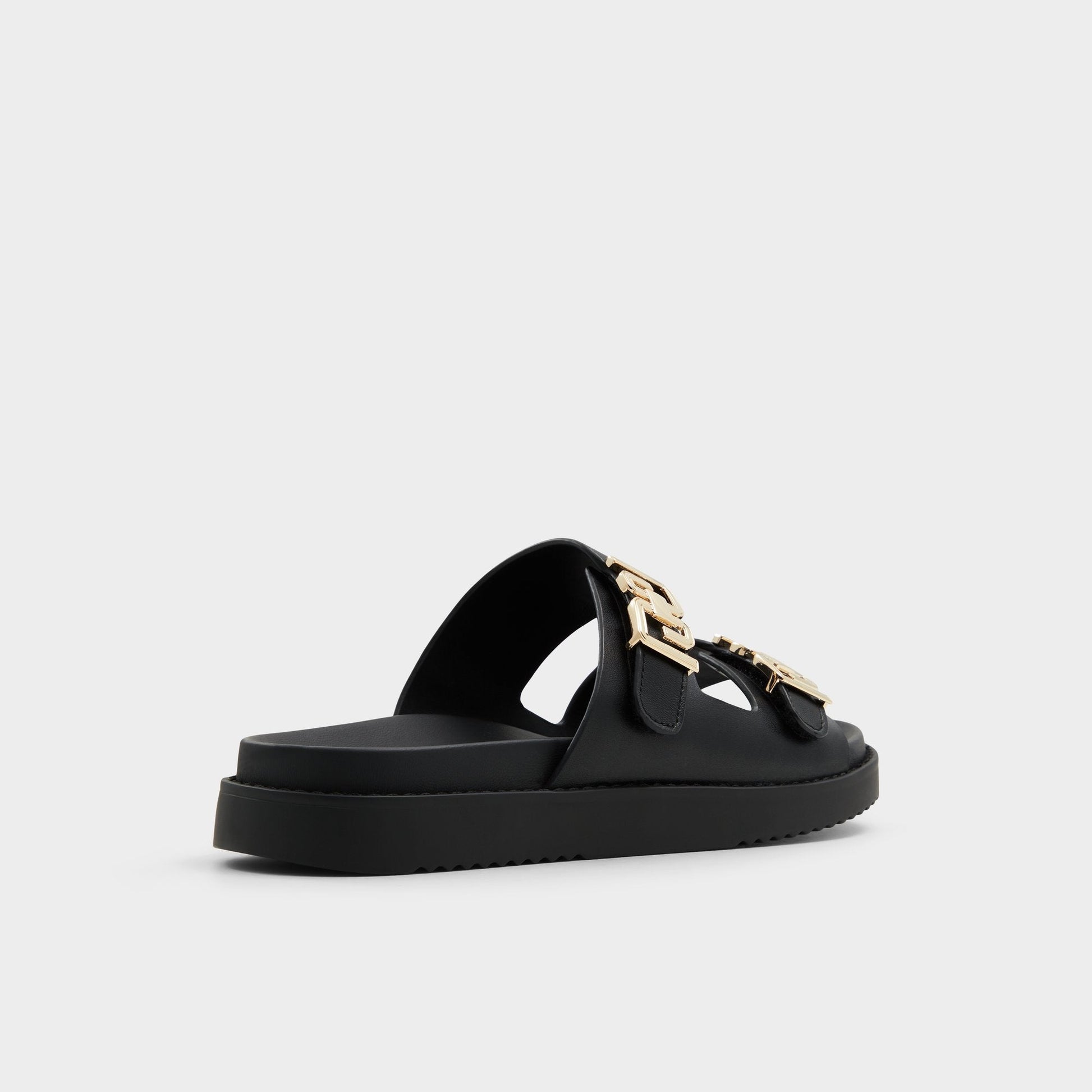 Alessie Black Women's Footbed sandals - Footbed sandal, Footbed sandal Aldo Black