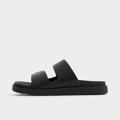 Alessie Black Women's Footbed sandals - Footbed sandal, Footbed sandal Aldo Black