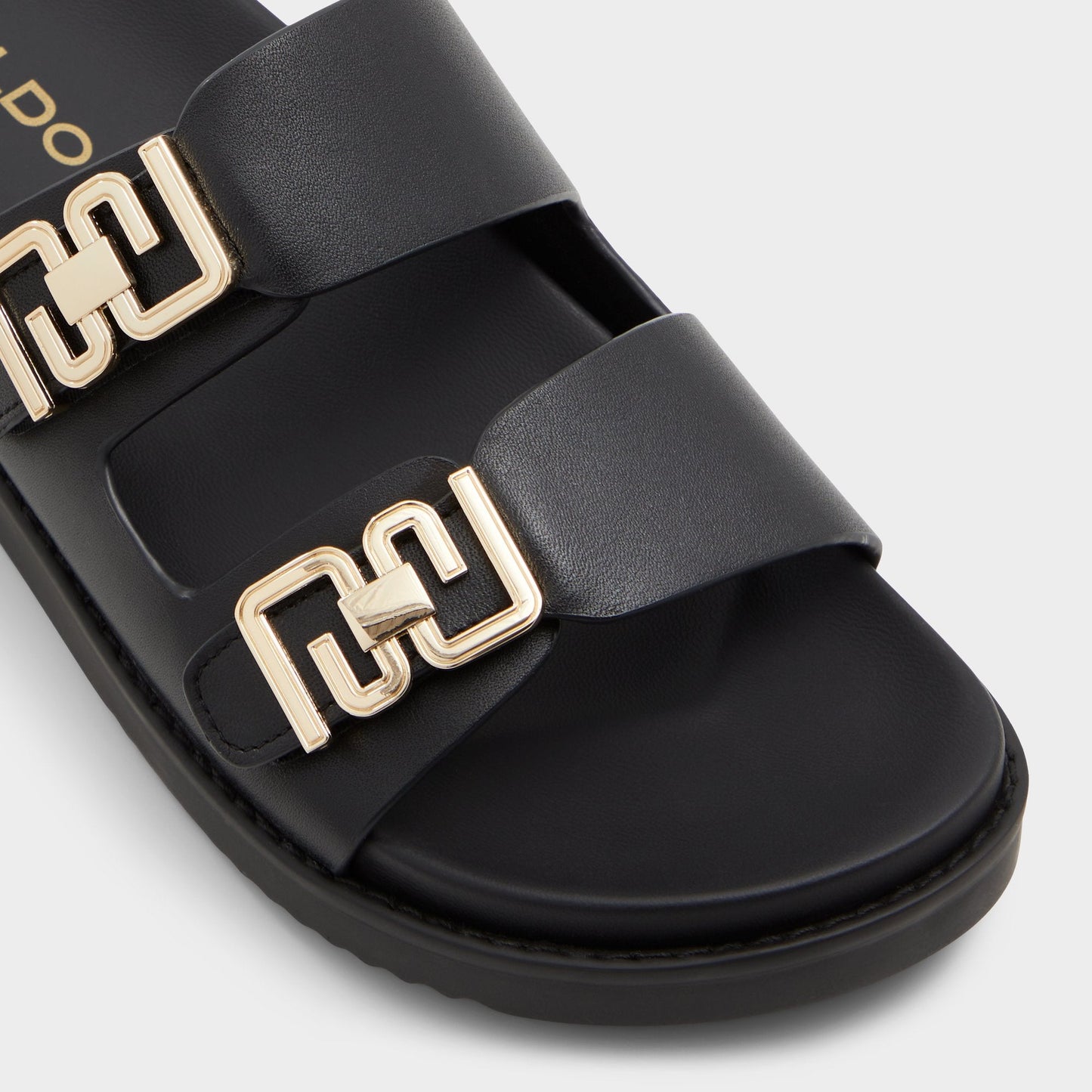 Alessie Black Women's Footbed sandals - Footbed sandal, Footbed sandal Aldo Black