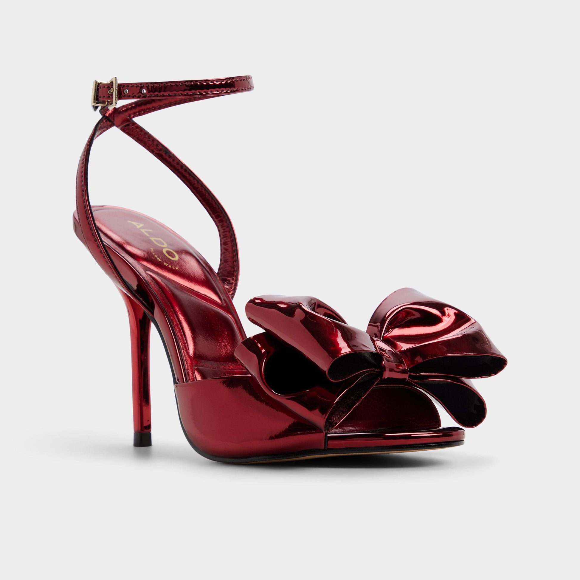 Tinsletta in Medium Red - Heeled sandal, Stiletto heel Aldo Medium red