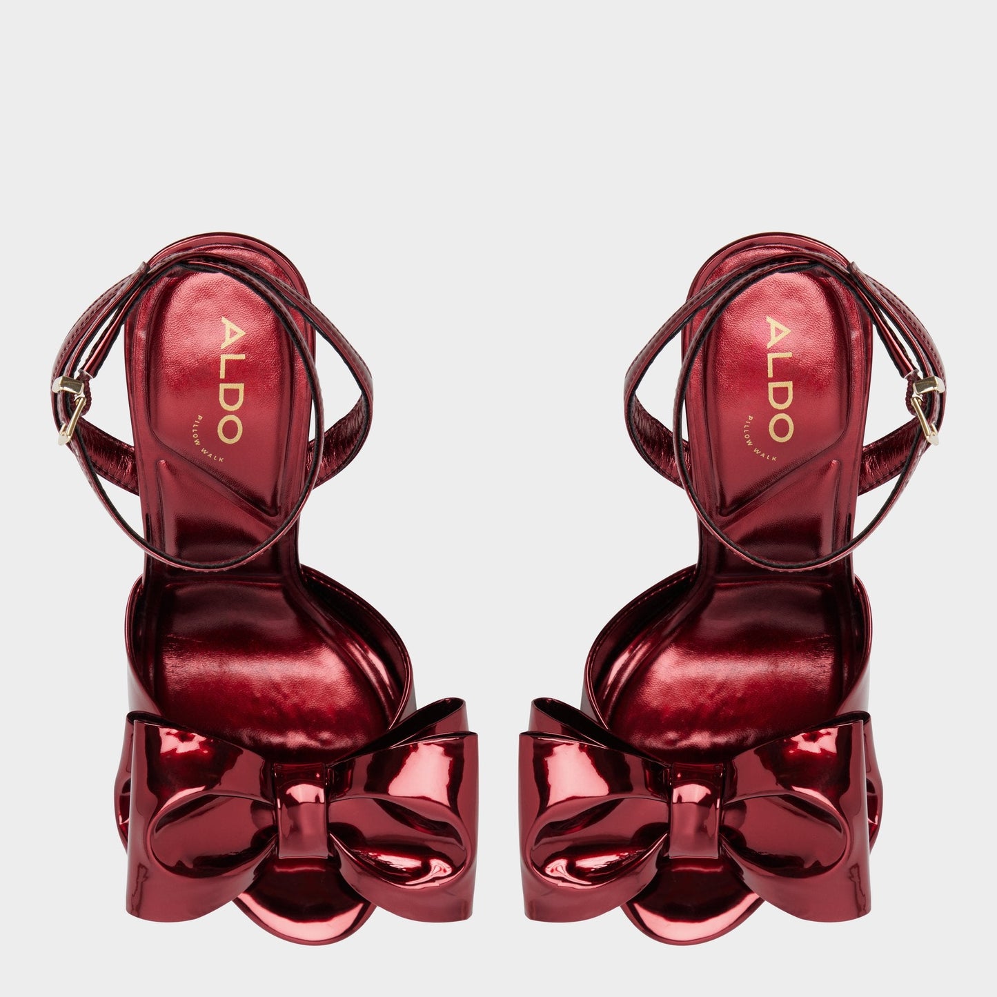 Tinsletta in Medium Red - Heeled sandal, Stiletto heel Aldo Medium red