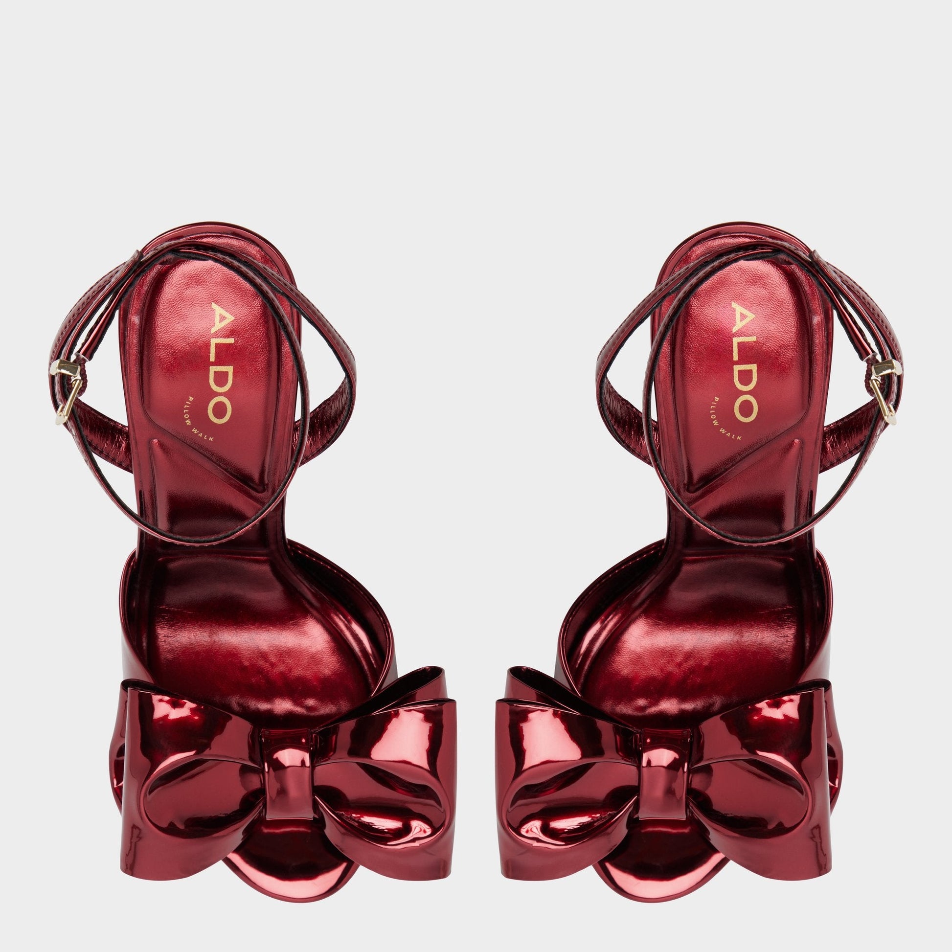 Tinsletta in Medium Red - Heeled sandal, Stiletto heel Aldo Medium red