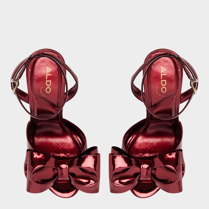 Tinsletta in Medium Red - Heeled sandal, Stiletto heel Aldo Medium red