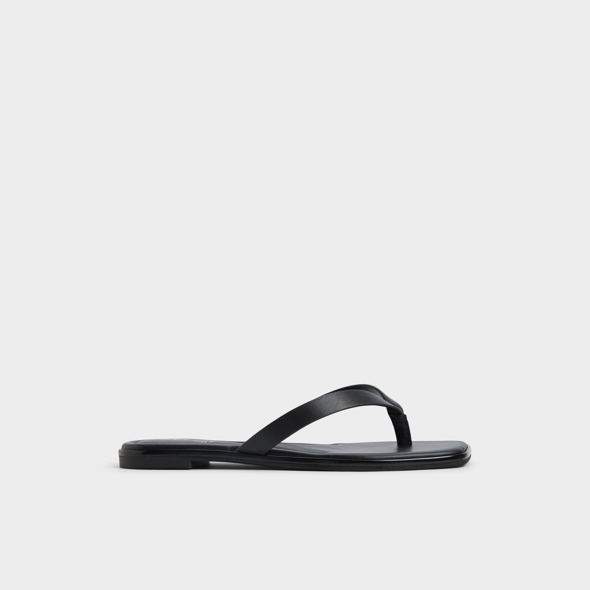 Theao Black Women's Flats - Flip flop Aldo Black