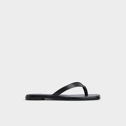 Theao Black Women's Flats - Flip flop Aldo Black