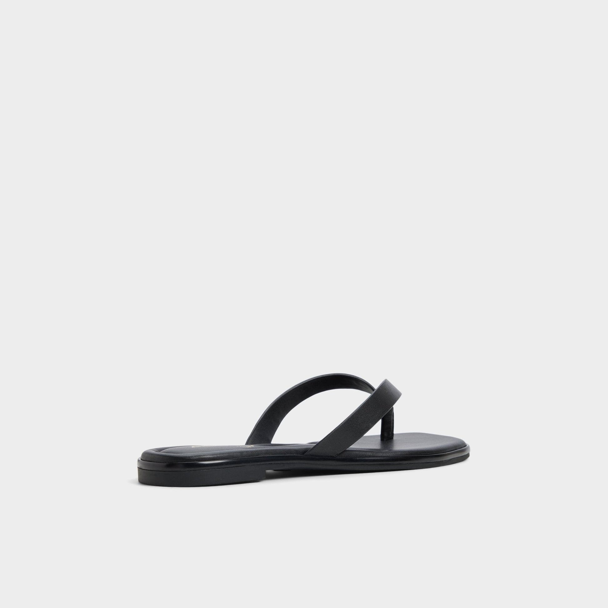Theao Black Women's Flats - Flip flop Aldo Black