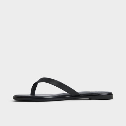 Theao Black Women's Flats - Flip flop Aldo Black