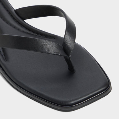 Theao Black Women's Flats - Flip flop Aldo Black