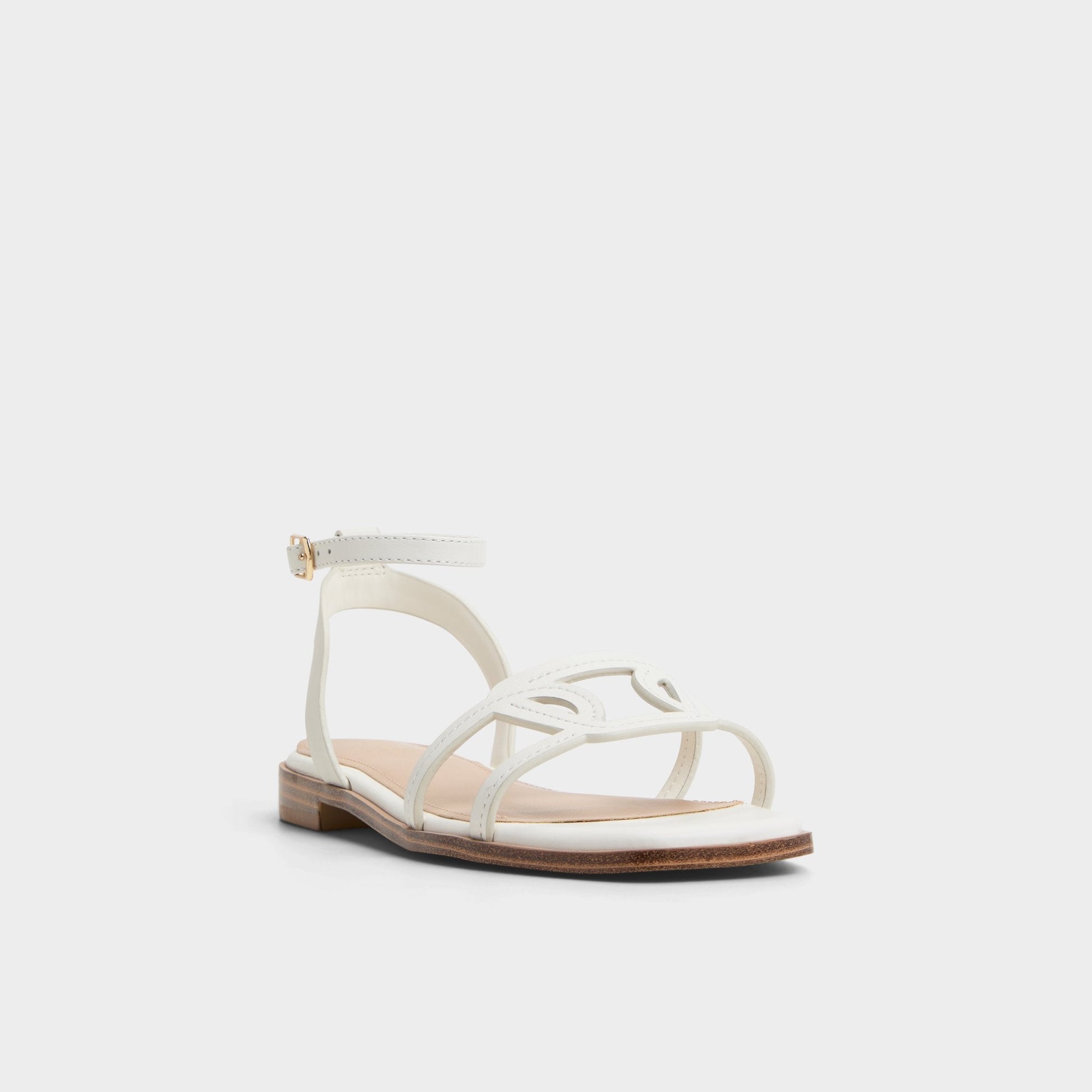 Greengrove White Women's Flats - Flat sandal Aldo White