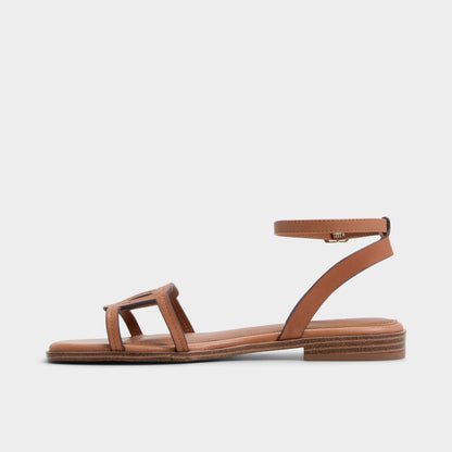 Greengrove Medium Brown Women's Flats - Flat sandal Aldo Medium brown